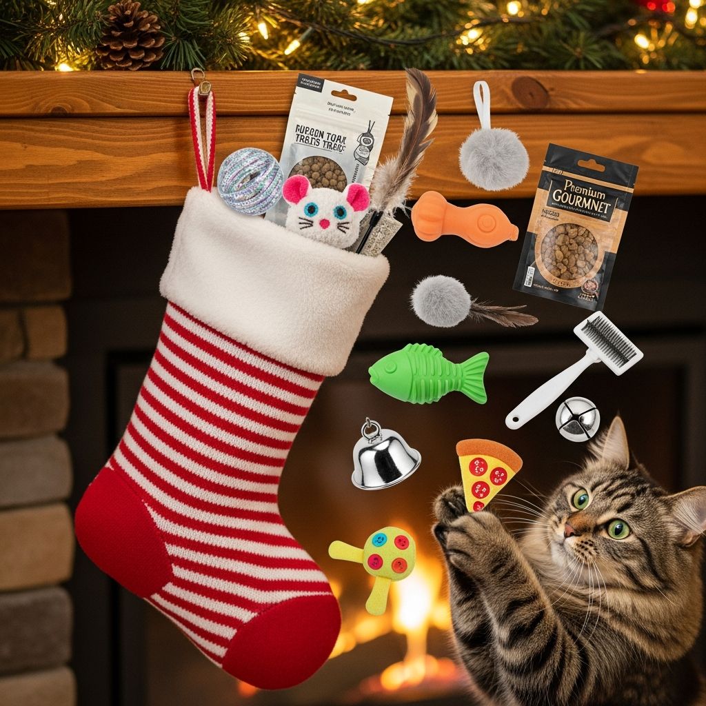 10 Cat Stocking Stuffers To Impress Picky Kitties Discover the best festive cat stocking stuffers for 2025 to delight your feline friend.