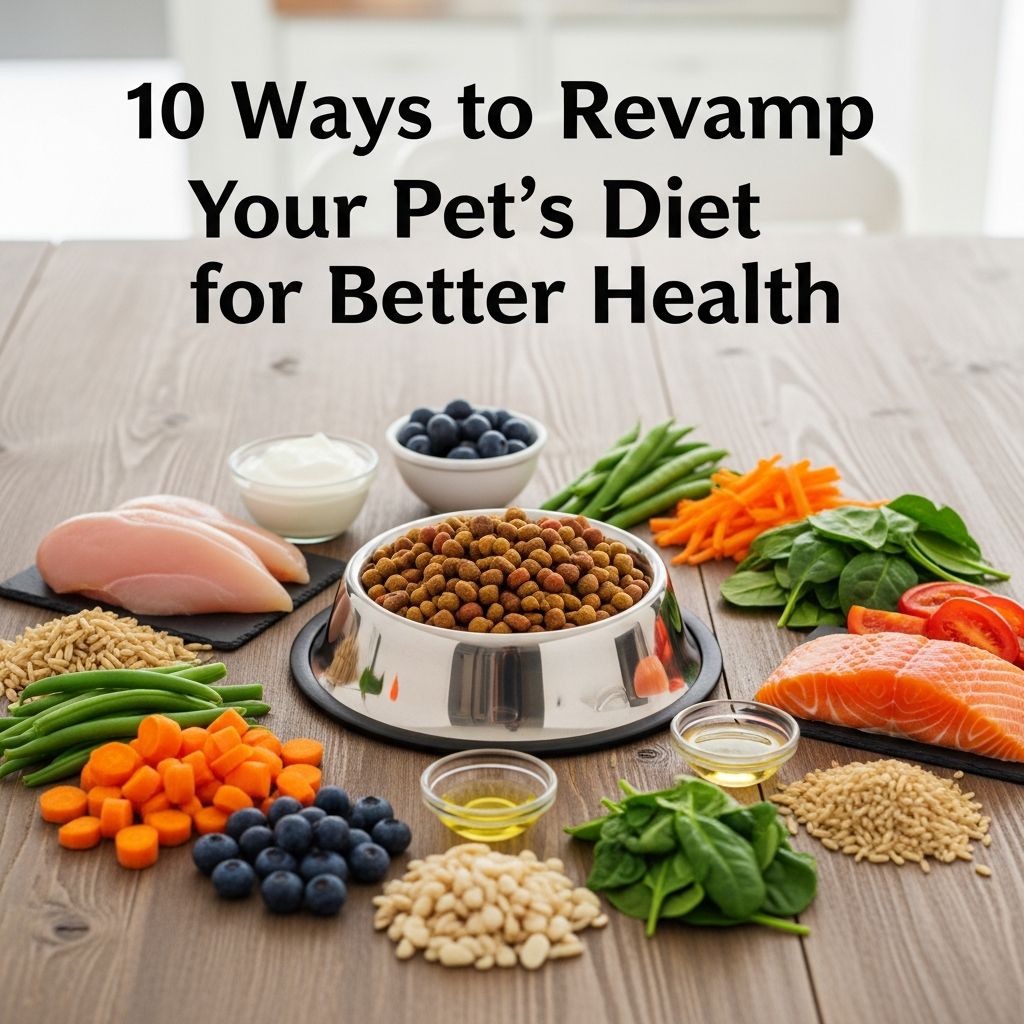 10 Ways to Revamp Your Pet’s Diet for Better Health Transform your dog's eating habits with science-backed nutrition strategies for optimal wellness.