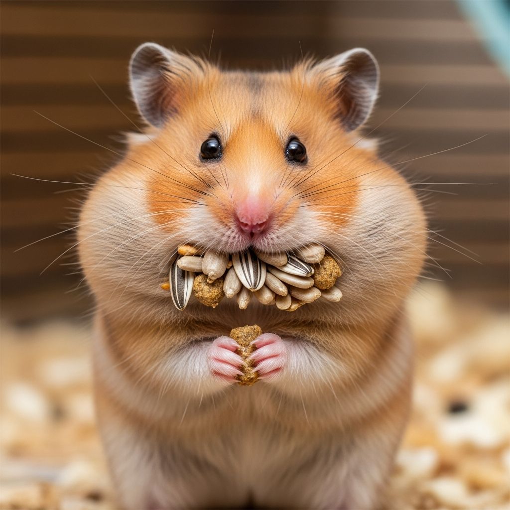 Understand your hamster's quirky behaviors: from cheek stuffing to nocturnal habits.