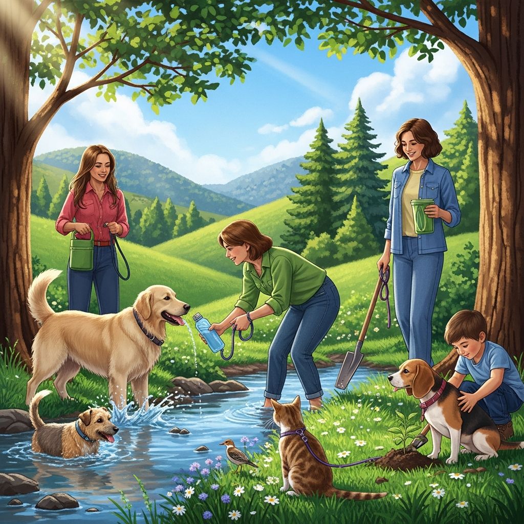 Celebrate Earth Day with your furry friend through eco-friendly activities that make a difference.