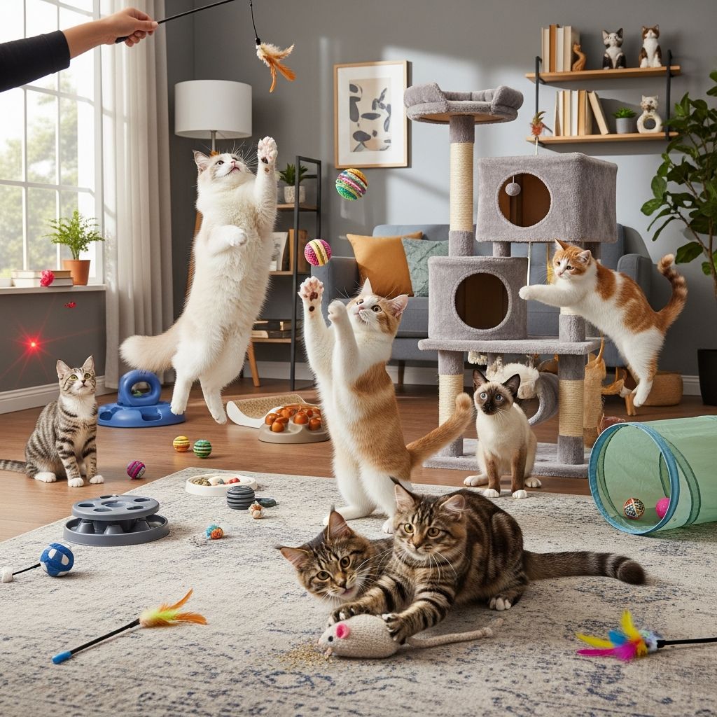 25 Activities and Games for Cats To Try in 2025 Discover 25 fun activities and games to keep your cat active, healthy, and entertained year-round.