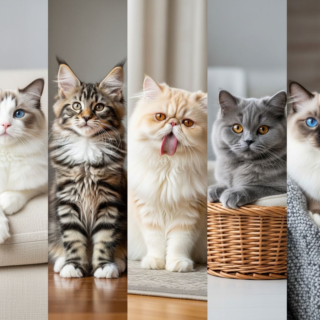 Discover the most adorable fluffy cat breeds perfect for families seeking loving, affectionate companions.