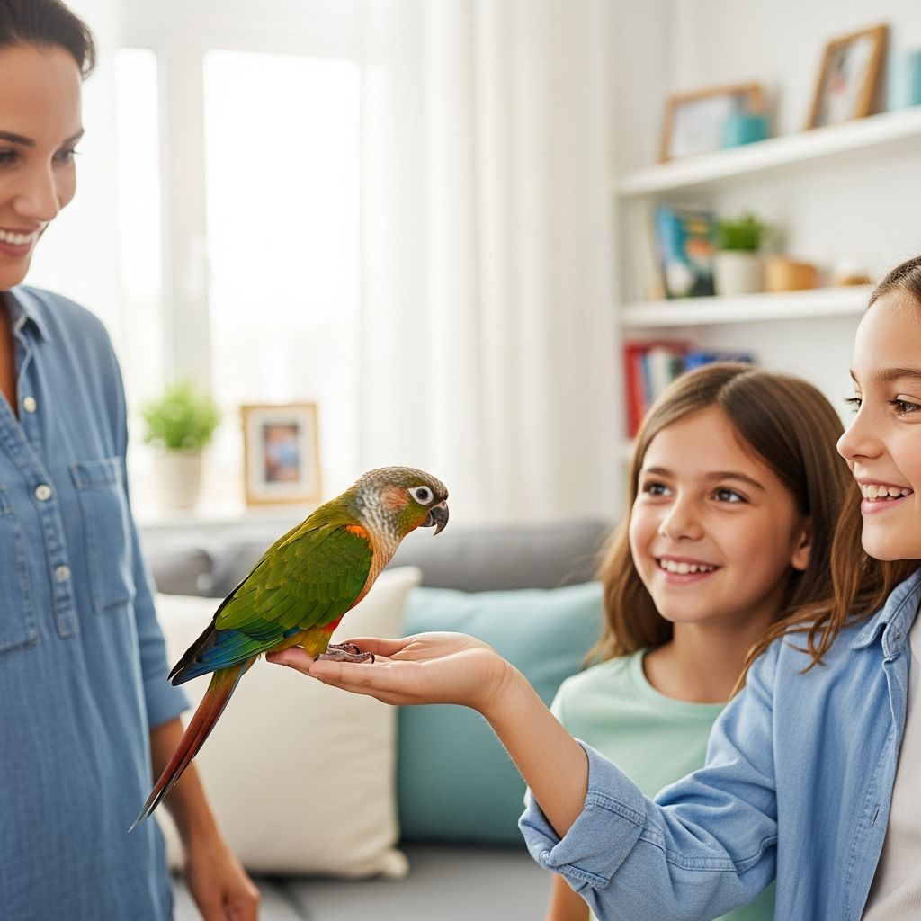 5 Reasons Conures Make Great Family Pets Discover why conures are the perfect feathered companions for your family.
