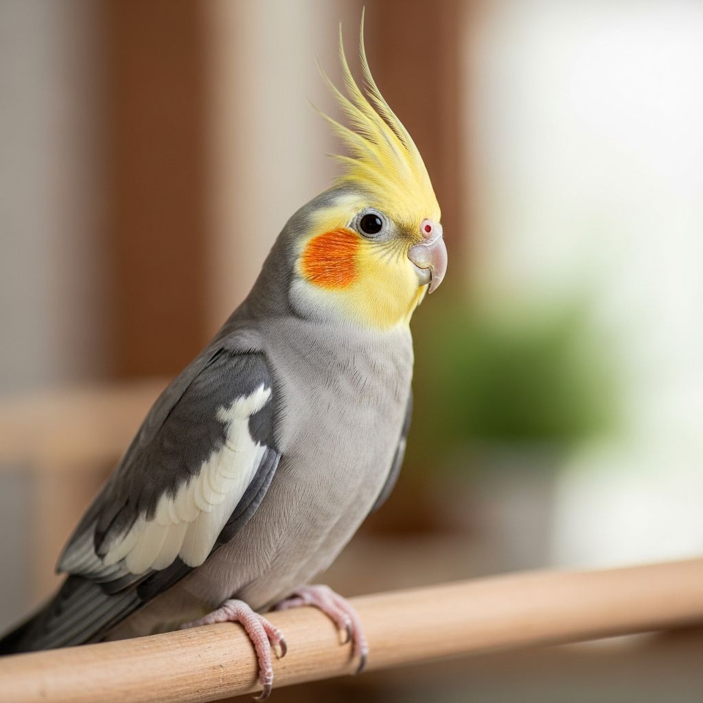 Master essential cockatiel care: housing, diet, health, socialization, and daily routines.