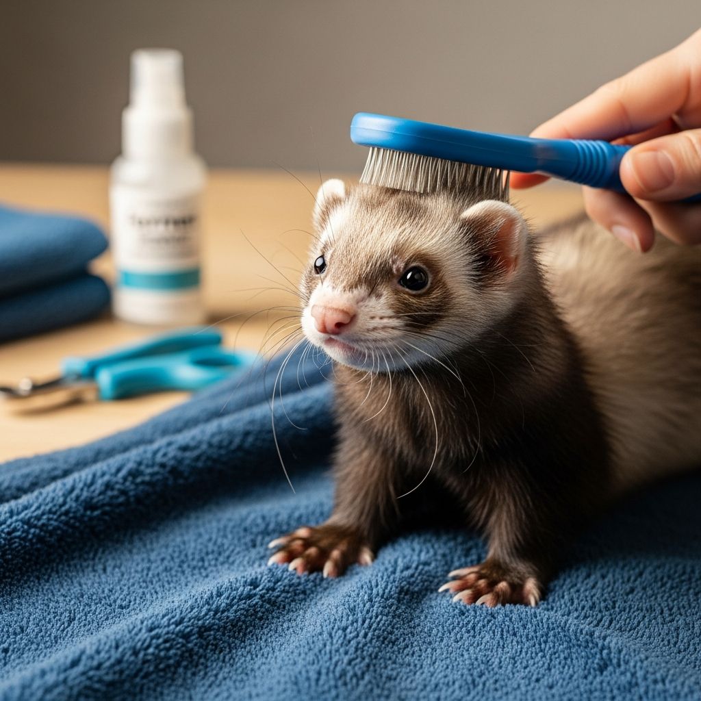 Ferret Grooming: 5 Essential Tips For A Healthy, Happy Ferret Master ferret grooming with essential tips for brushing, bathing, nail care, and more.