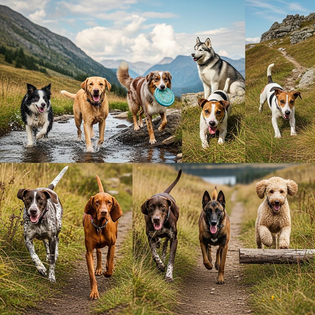 Active Dog Breeds: 9 Adventure-Ready Companions Discover the most energetic dog breeds perfect for outdoor adventures and active lifestyles.