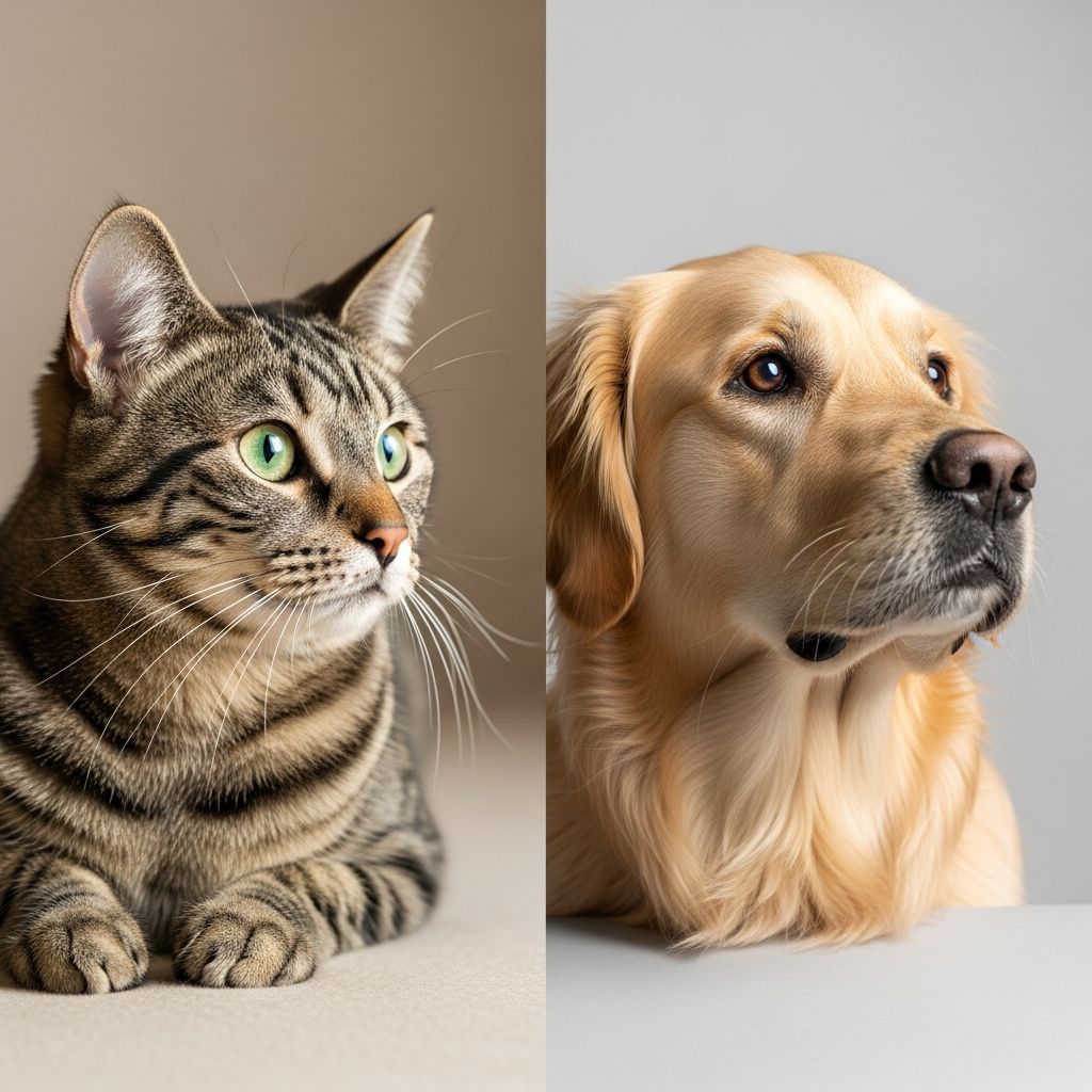 Discover the key differences between cats and dogs to better understand your pet's needs.