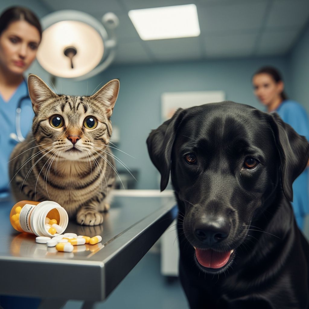 Acetaminophen (Tylenol) Poisoning Alert for Dogs and Cats Essential guide to acetaminophen toxicity in pets: symptoms, prevention, and emergency treatment.