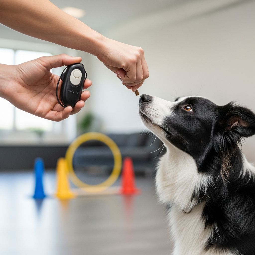 Master behavior chains with advanced clicker training techniques for complex dog obedience.