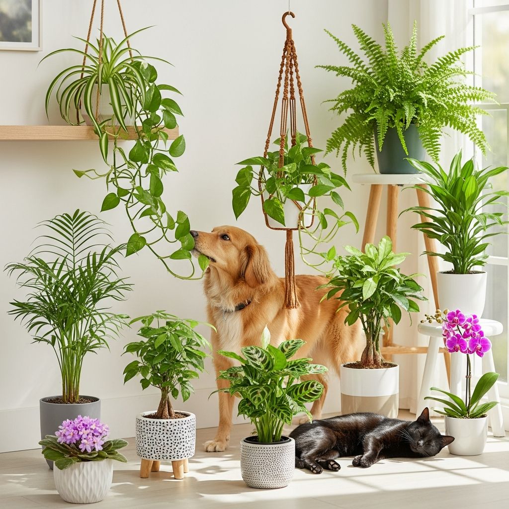 9 Air-Purifying Plants Safe for Dogs and Cats Enhance your home's air quality with pet-safe plants that are non-toxic to dogs and cats.