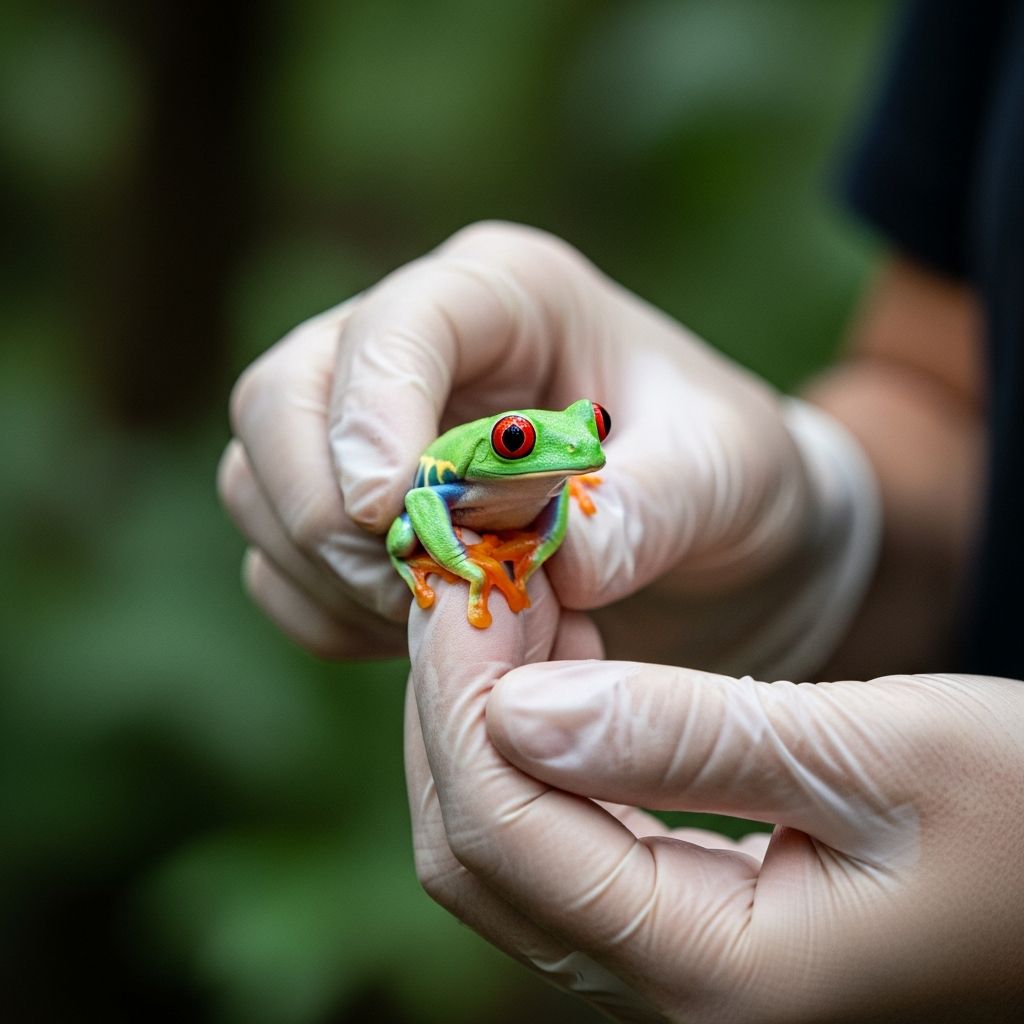 Amphibian Handling and Restraint: Safe Techniques Master safe amphibian handling with evidence-based restraint techniques and protective measures.