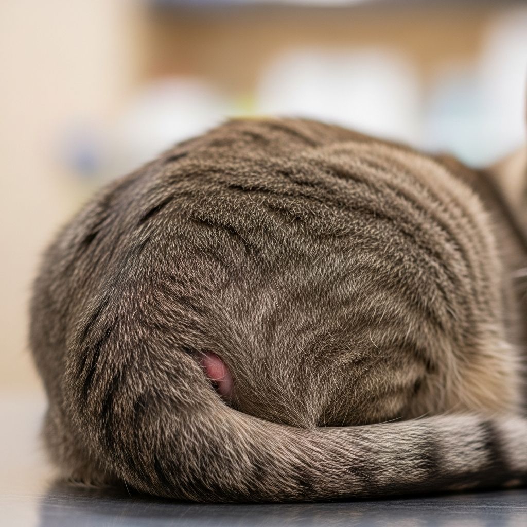 Understanding feline anal sac disease: symptoms, treatment options, and when surgery may be necessary.
