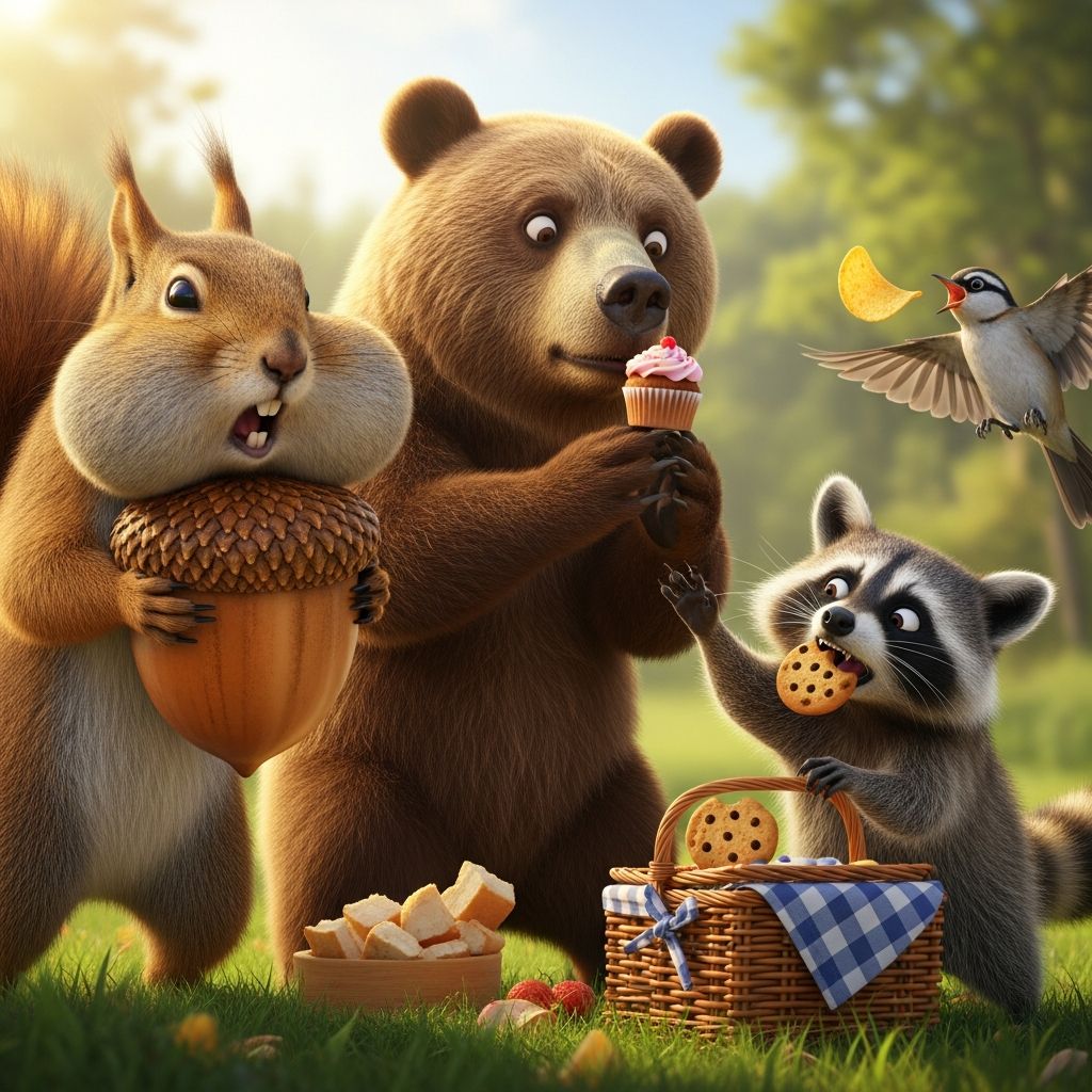 Animals Serious About Snacks: Funny Moments Discover hilarious and heartwarming moments of sanctuary animals enjoying their favorite treats and snacks.