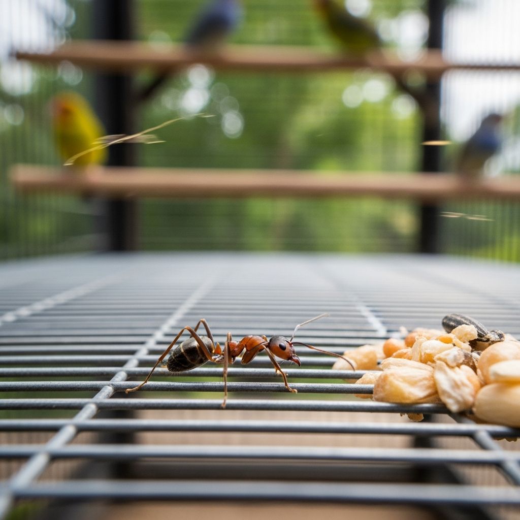 Ants in the Bird Cage or Aviary: Prevention and Solutions Protect your birds from ants with safe, effective prevention and control strategies.