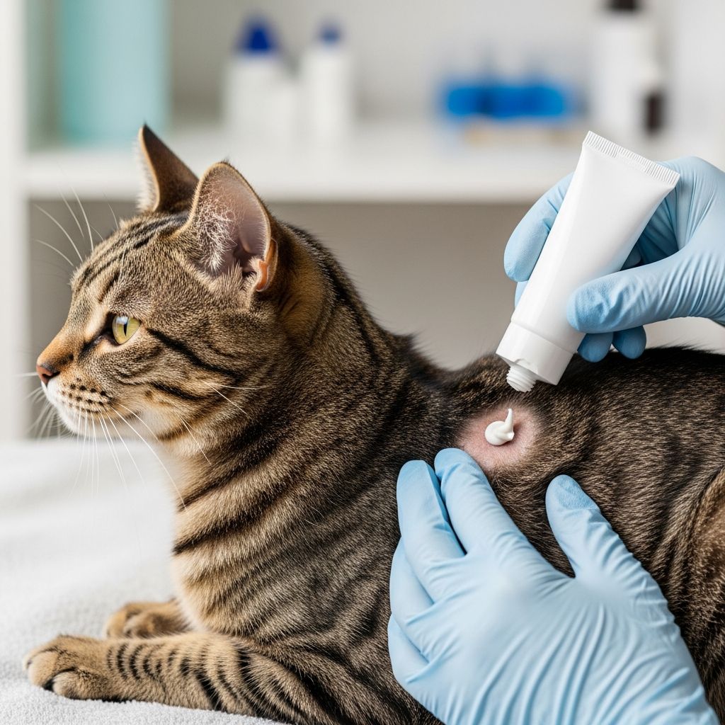 Complete guide to safely applying topical medications to your cat with expert tips and techniques.