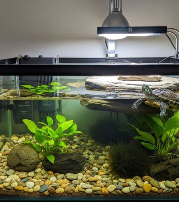 Learn how to create the perfect aquatic turtle habitat with proper tank size, filtration, and environmental conditions.