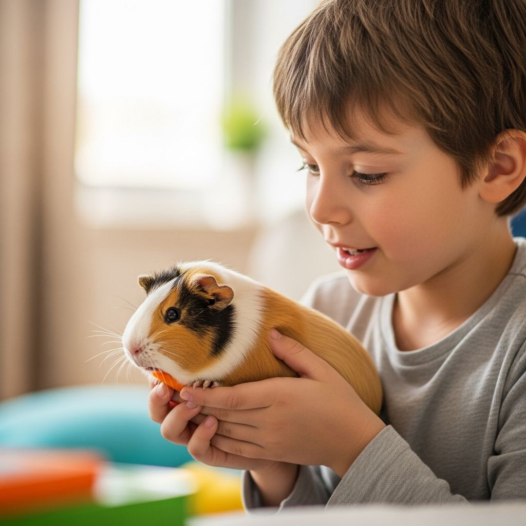 Discover if guinea pigs are the right pet for your children and what parents should know.