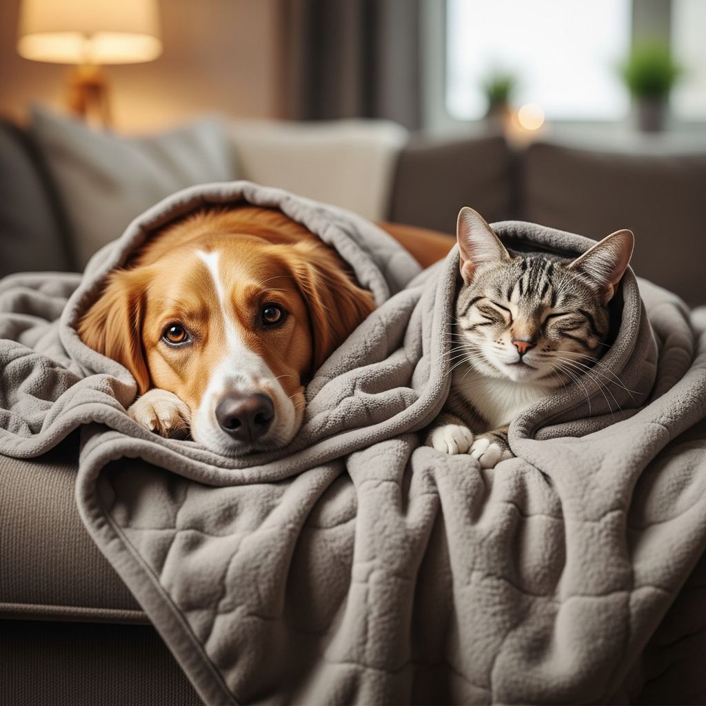 Are Weighted Blankets Safe for Dogs and Cats? Explore weighted blanket safety for pets, benefits, risks, and expert recommendations for your furry friends.