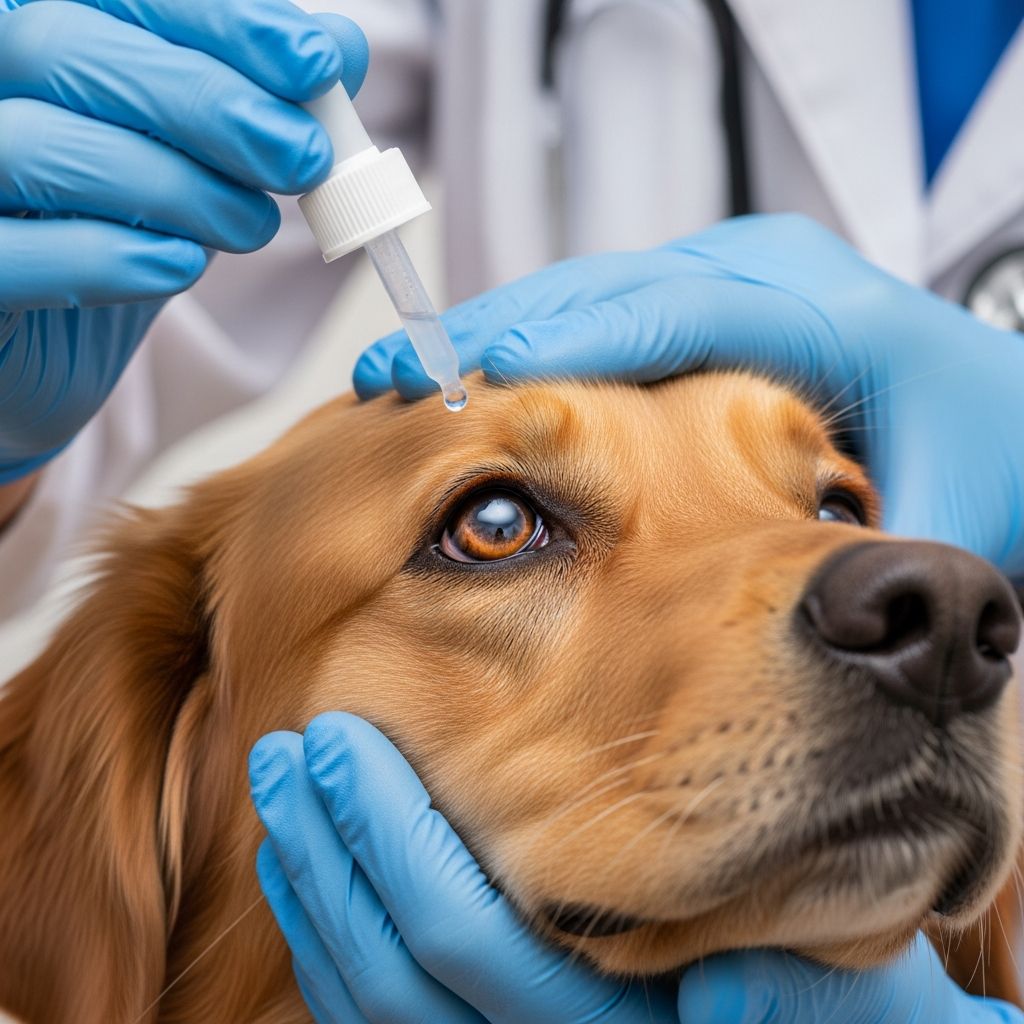 Complete guide to atropine ophthalmic solution for dogs and cats eye care.