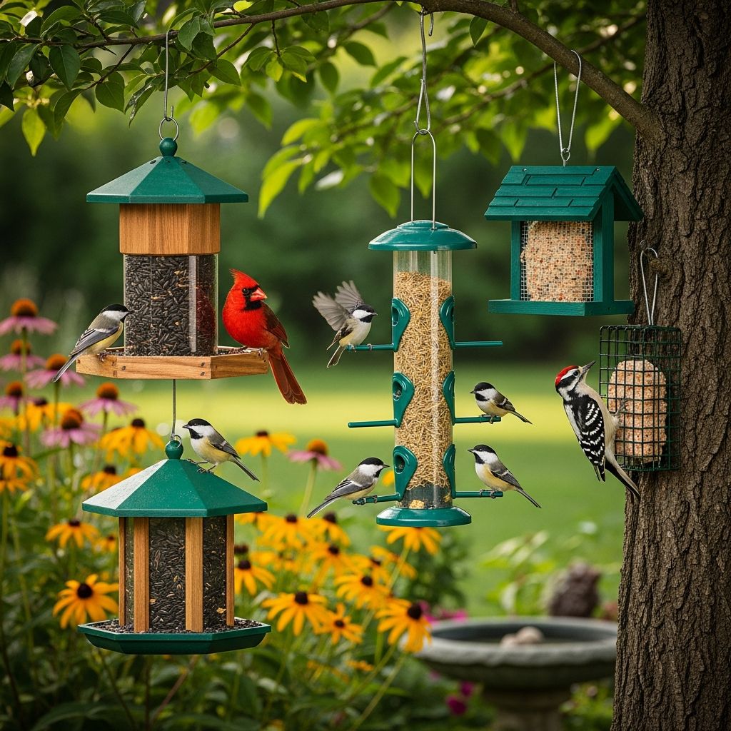 Create a thriving backyard bird sanctuary with the right feeders, seeds, and placement strategies.
