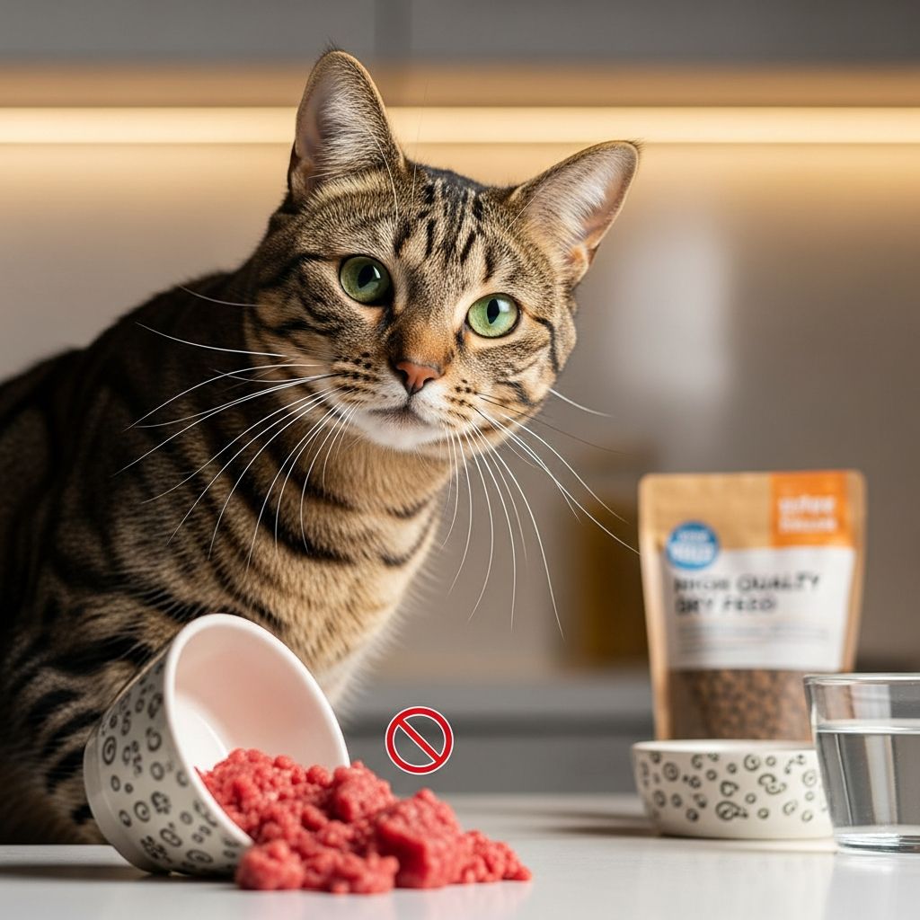 Avoiding Raw Food in Cats: Safety & Nutrition Understand the risks of raw food diets for cats and learn safer feeding alternatives.