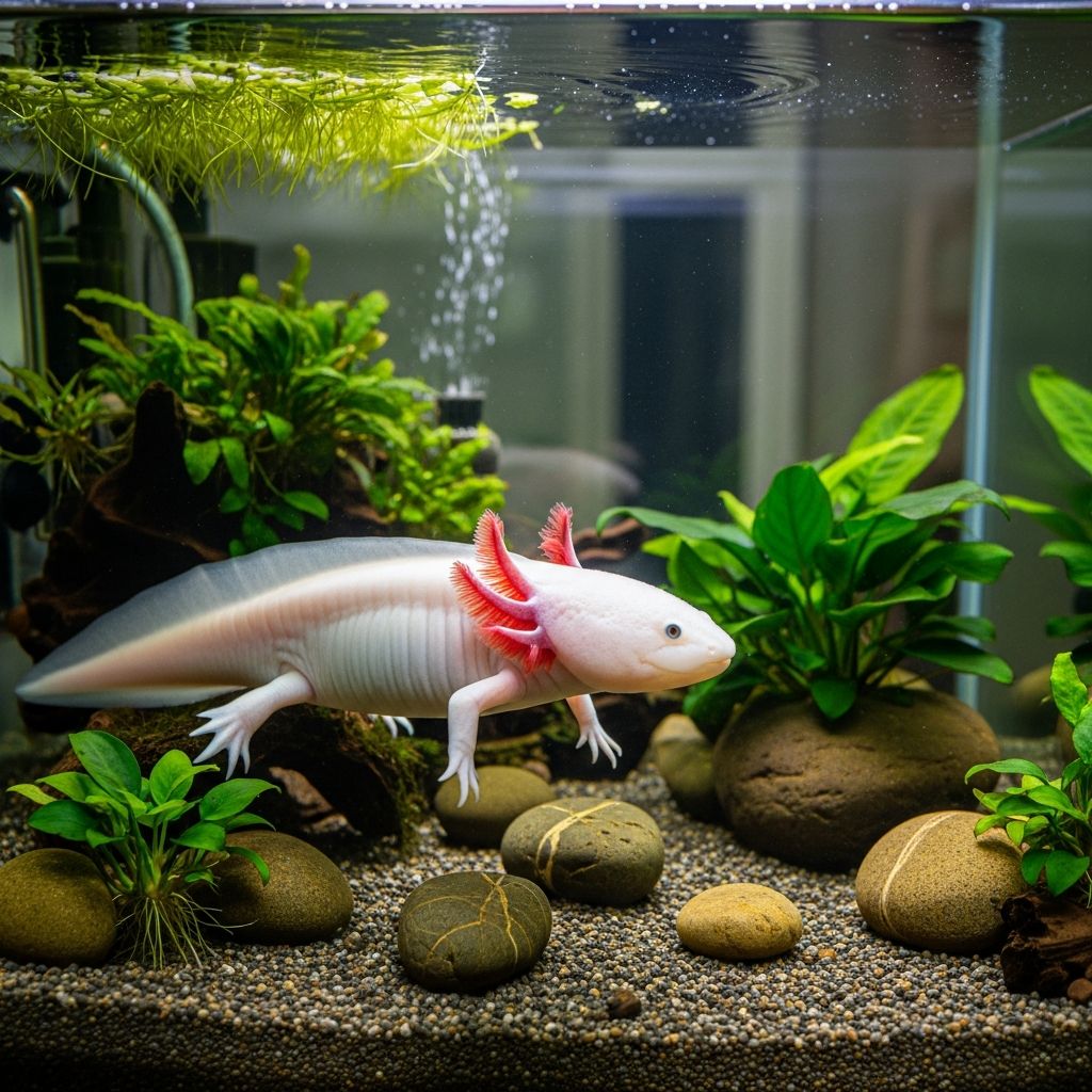 Axolotl Care Guide: Complete Housing and Health Master axolotl care with expert guidance on housing, nutrition, water quality, and health management.
