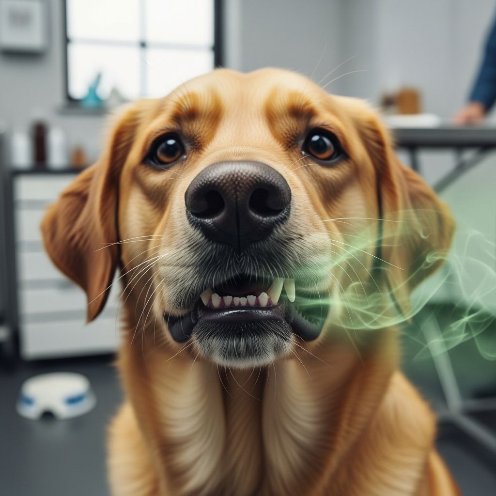 Bad Breath in Dogs: Causes and Treatment Discover what causes canine halitosis and effective treatments to freshen your dog's breath.
