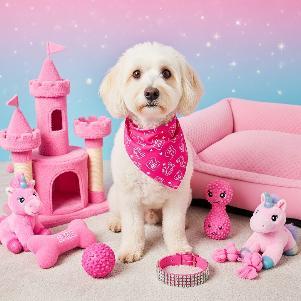 Barbiecore Pet Products: Fun Pink Fashion for Your Furry Friends Discover the cutest pink pet accessories inspired by the iconic Barbie aesthetic for your beloved companions.