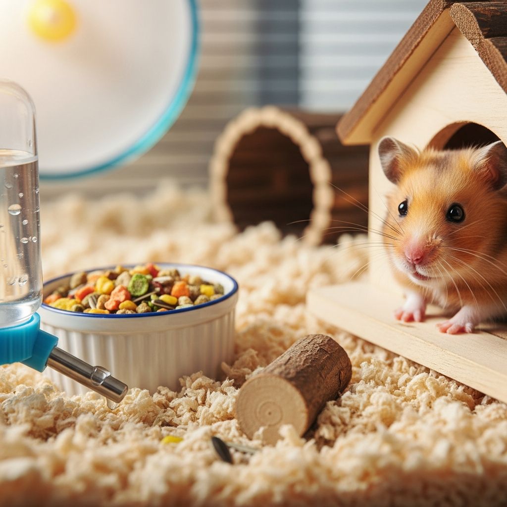 Pet Hamsters 101: A Beginner’s Guide to Hamster Care Master hamster care essentials: habitat setup, nutrition, handling, and health maintenance for your new pet.