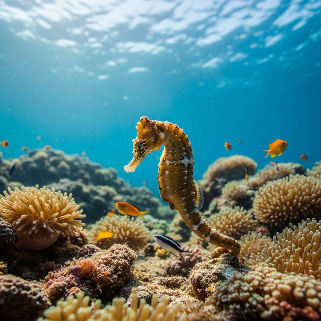 Master seahorse care: Learn tank setup, feeding, water parameters, and health maintenance for beginners.