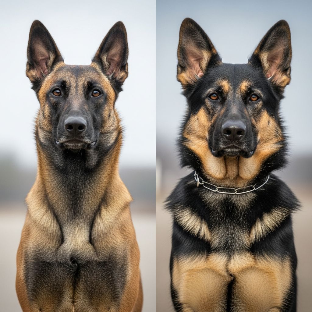 Discover the key differences between Belgian Malinois and German Shepherds to choose the right breed for your lifestyle.