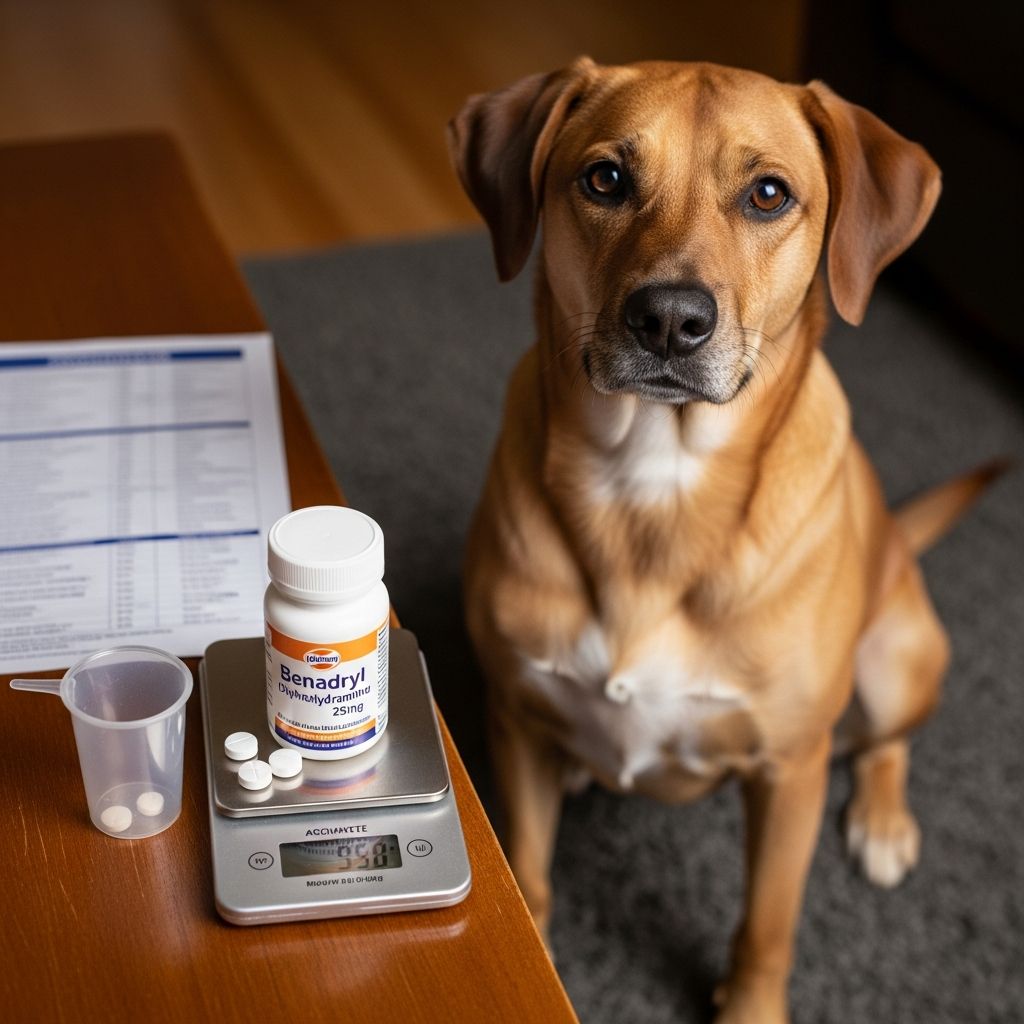 Learn how to safely administer Benadryl to your dog with our comprehensive dosage guide.