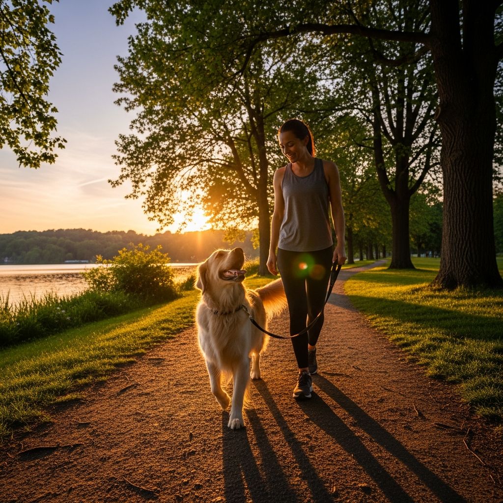 Walking Your Dog: 8 Key Benefits For You And Your Pet Discover how regular dog walks improve your pet's health and strengthen your bond together.