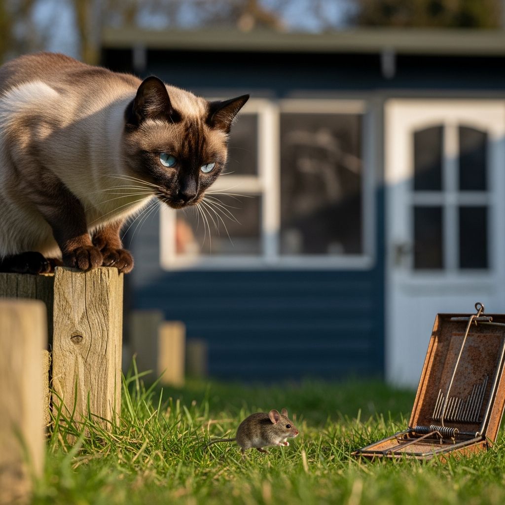 Discover top cat breeds for effective pest control with natural hunting abilities.