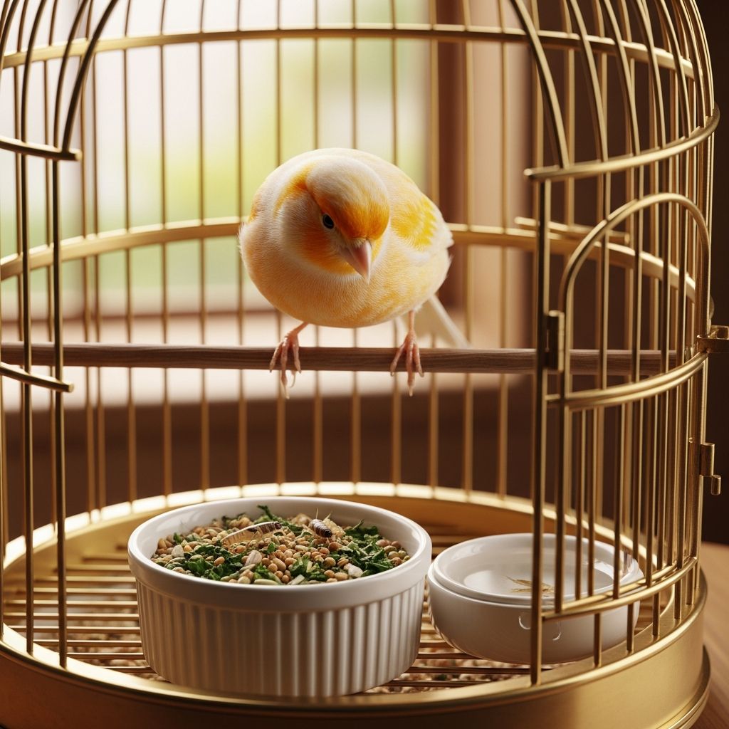 Best Diet for Sick Canary: Nutritional Guidelines Comprehensive nutritional guidance for caring for sick canaries with specialized diet recommendations.