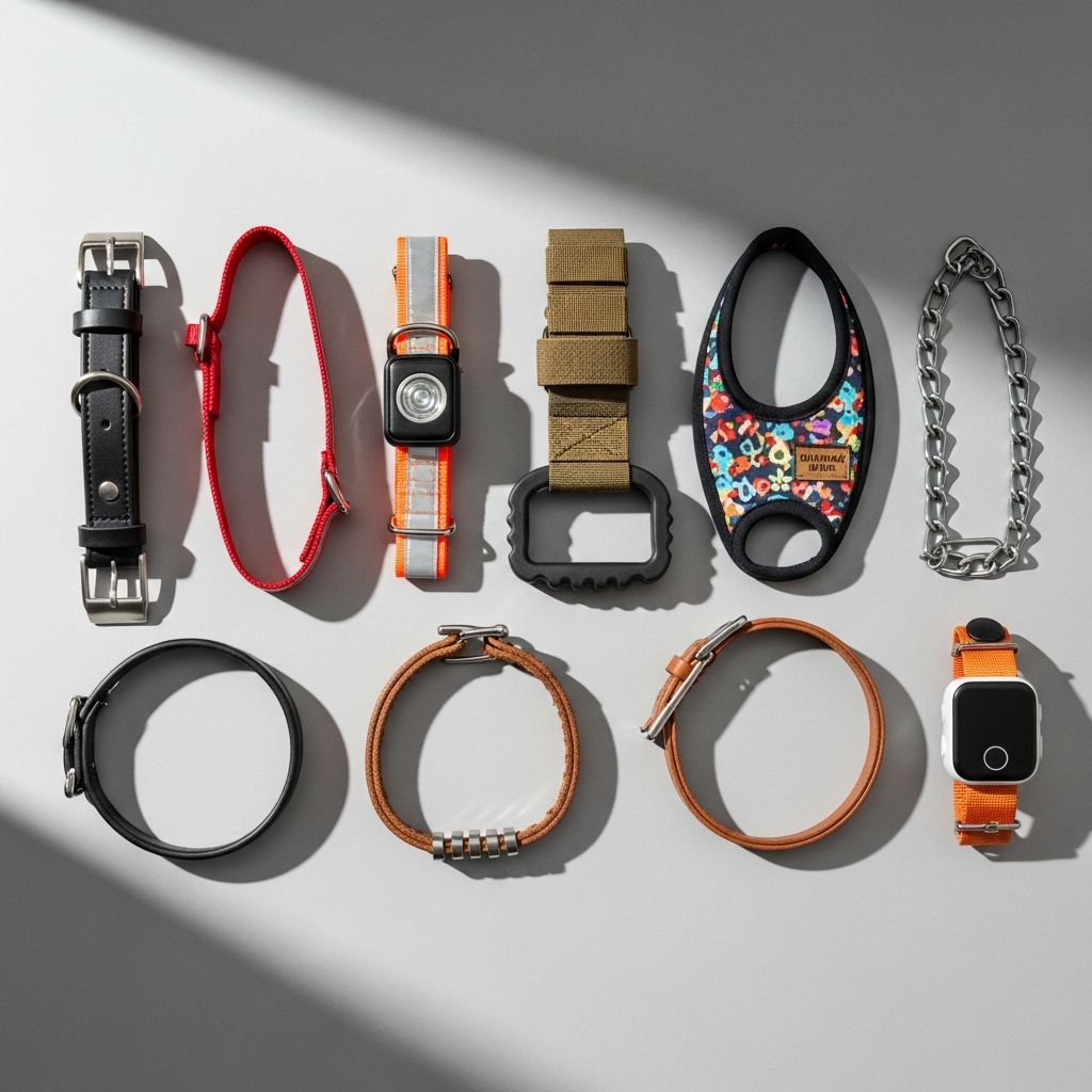 Expert-tested dog collars for every need: comfort, durability, and style combined.