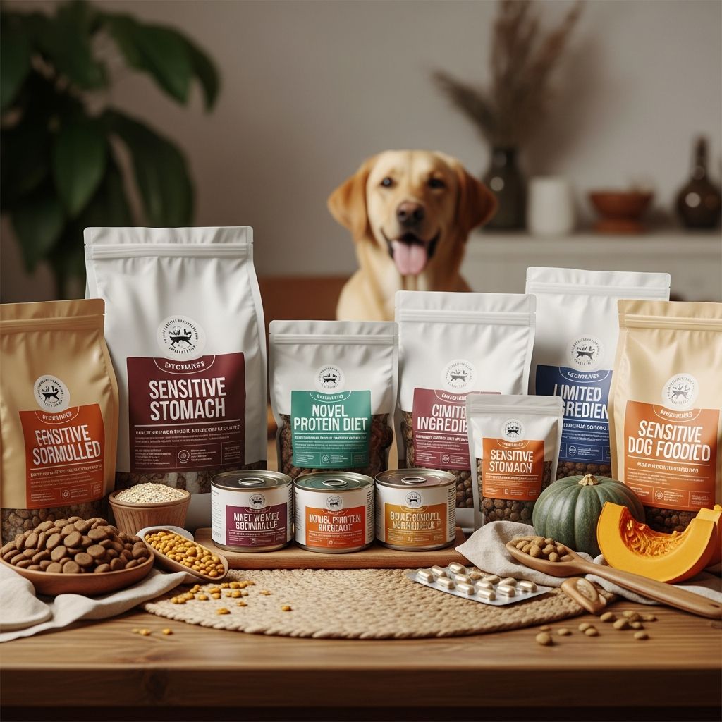Choosing the Best Dog Food for Sensitive Stomach Issues Find the perfect food for your dog's sensitive stomach with our comprehensive guide to ingredients and formulations.