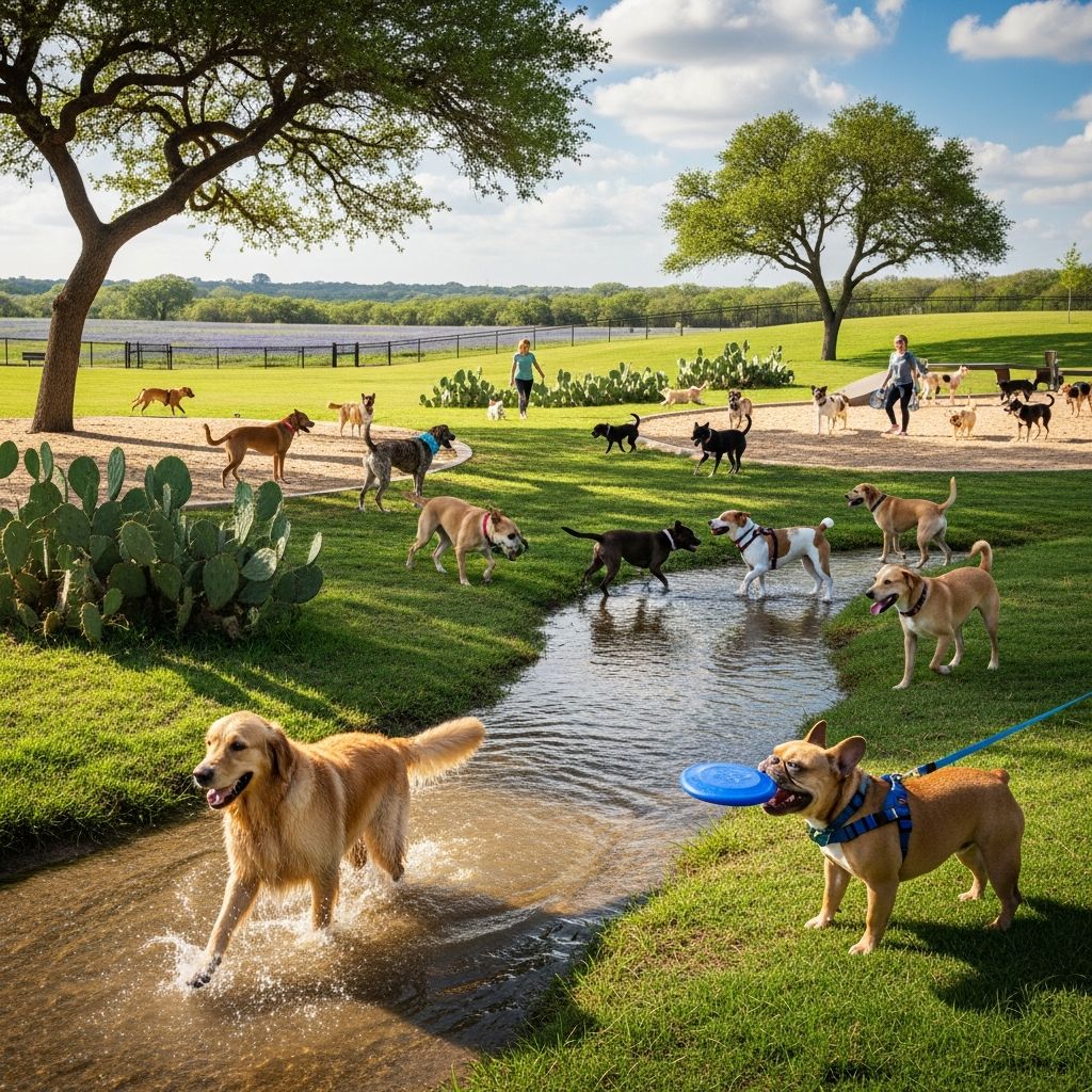 The Best Dog Parks in Texas: Ultimate Guide Discover the top dog parks across Texas with off-leash areas, amenities, and activities for your furry friend.