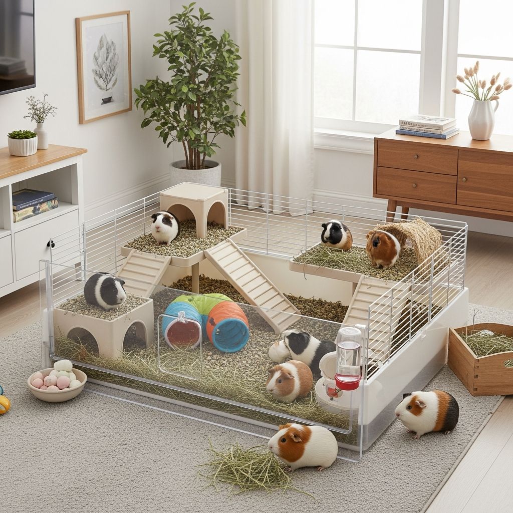 Best Place for Guinea Pig Cage: Complete Guide Learn where to place your guinea pig cage for optimal health, happiness, and social interaction.