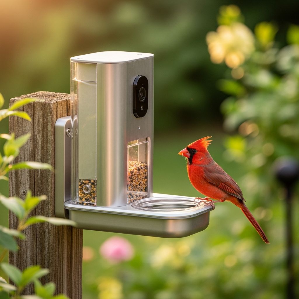 Discover the top smart bird feeders that combine technology with nature for enhanced birdwatching experiences.