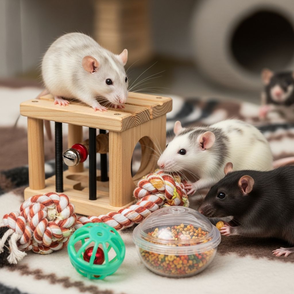 Best Toys for Rats and Why They’re Important Complete guide to rat toys: enrichment, mental stimulation, and natural behavior support.