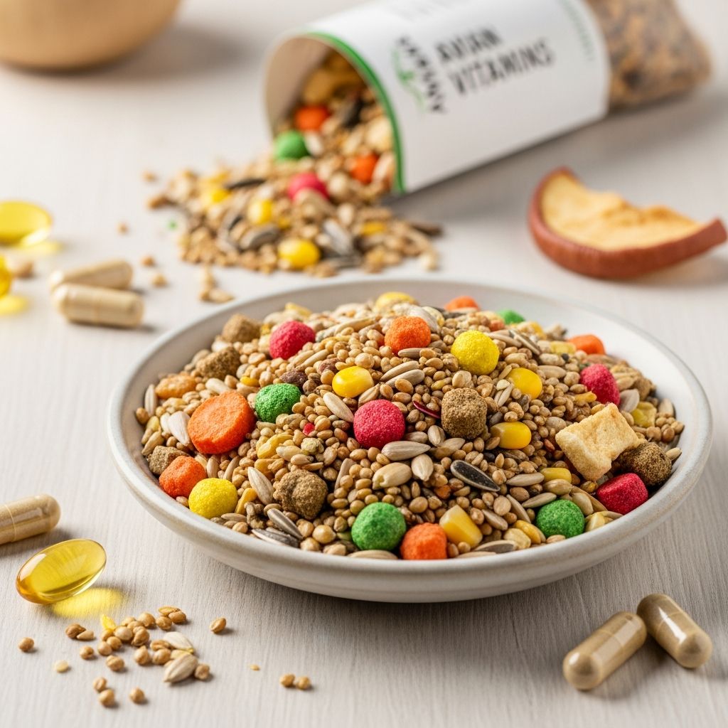 Bird Food Vitamins: Essential Supplements for Avian Health Complete guide to bird vitamins: types, benefits, and proper supplementation for optimal avian health.