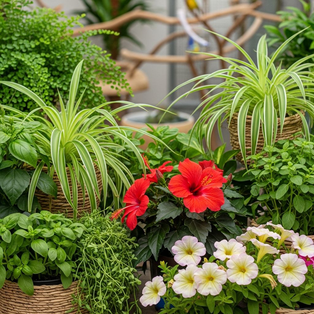 Bird-Safe Plants for Home and Aviary Decor Create a beautiful, toxin-free environment for your feathered friends with bird-safe plants.