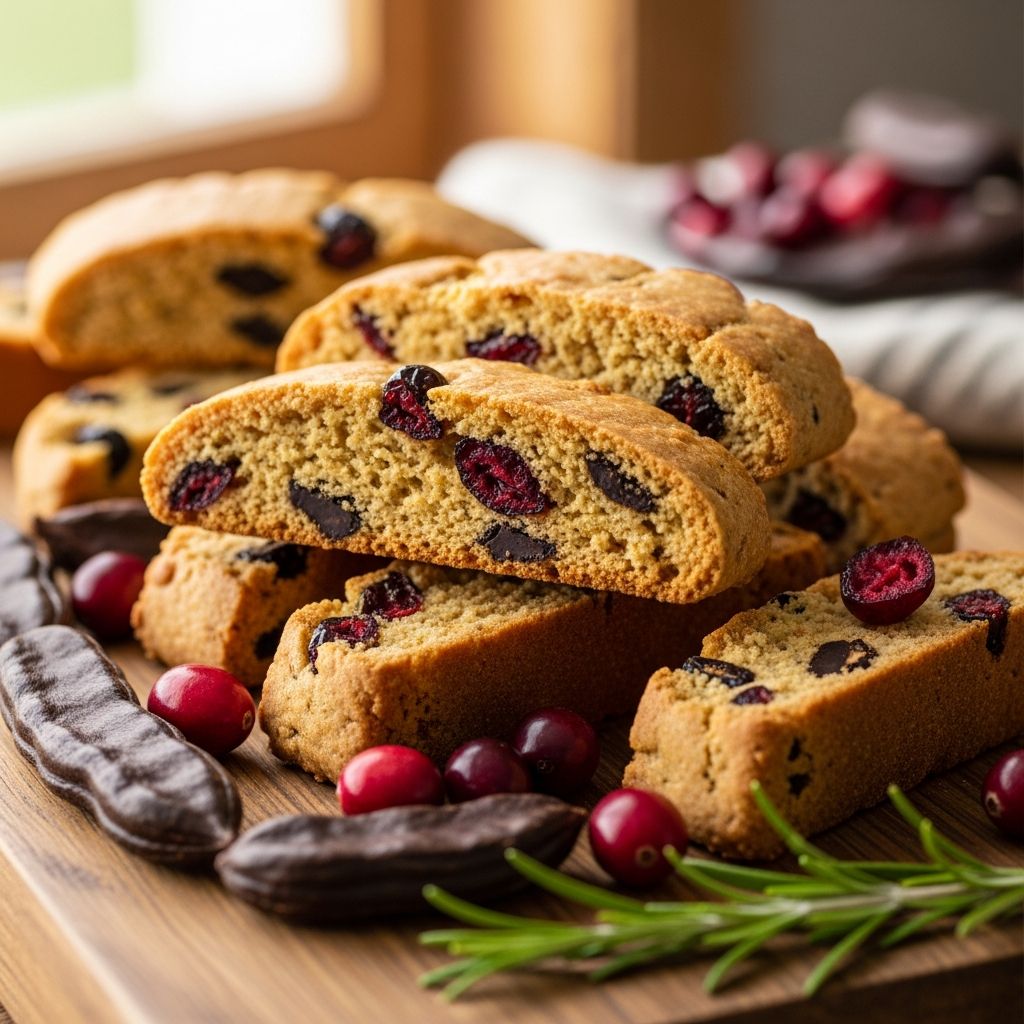 Biscotti for Dogs Recipe: Homemade Cranberry & Carob Treats Learn how to bake delicious twice-cooked dog biscotti treats with cranberry and carob flavors your pup will love.