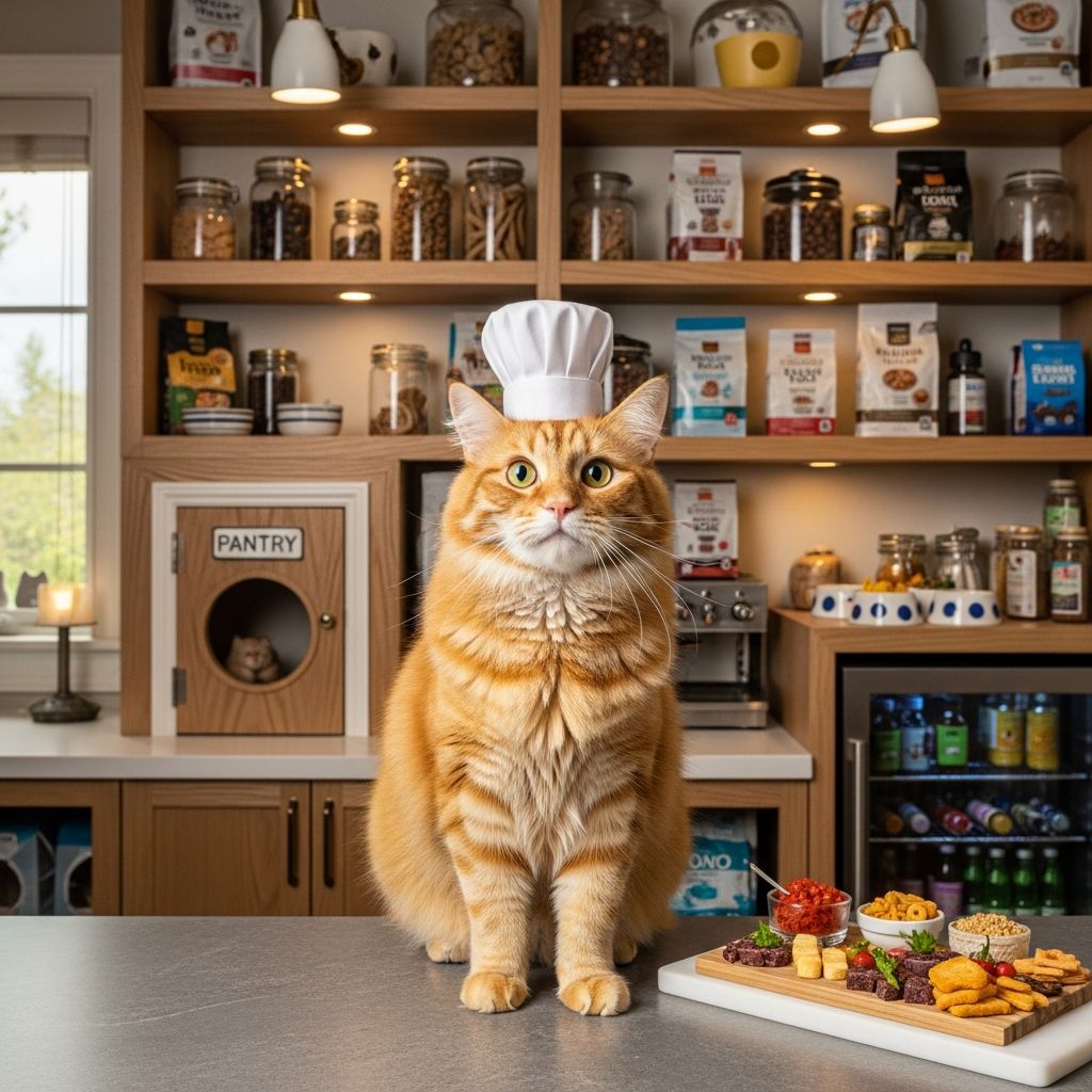 Bobby Flay’s Cat Nacho Pet Pantry Tour Guide Discover how celebrity chef Bobby Flay organizes his cat Nacho's premium pantry with gourmet cat food and treats.