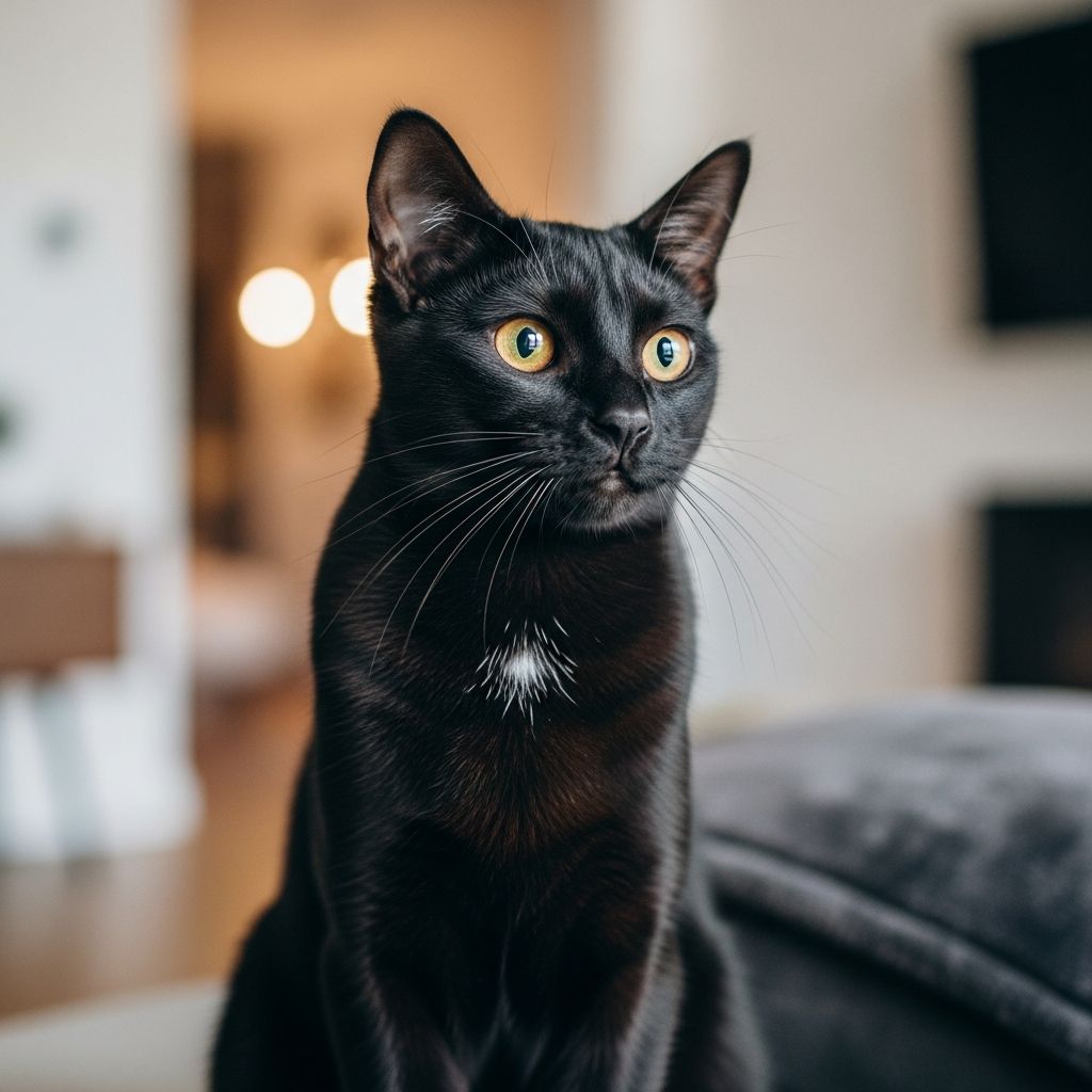 Discover the captivating Bombay cat: A miniature panther with dog-like charm and affectionate personality.