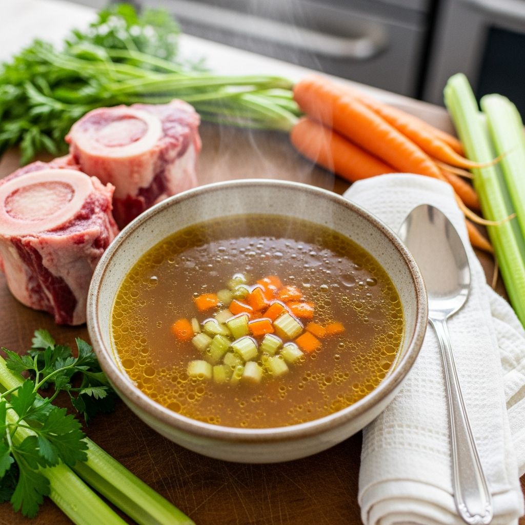 Homemade Bone Broth Recipe for Dogs and Cats Easy homemade bone broth recipe for pets: nutrient-rich treats dogs and cats will love.
