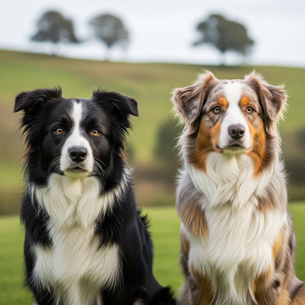 Border Collie vs Australian Shepherd: Complete Breed Comparison Explore key differences between Border Collies and Australian Shepherds to find your perfect match.