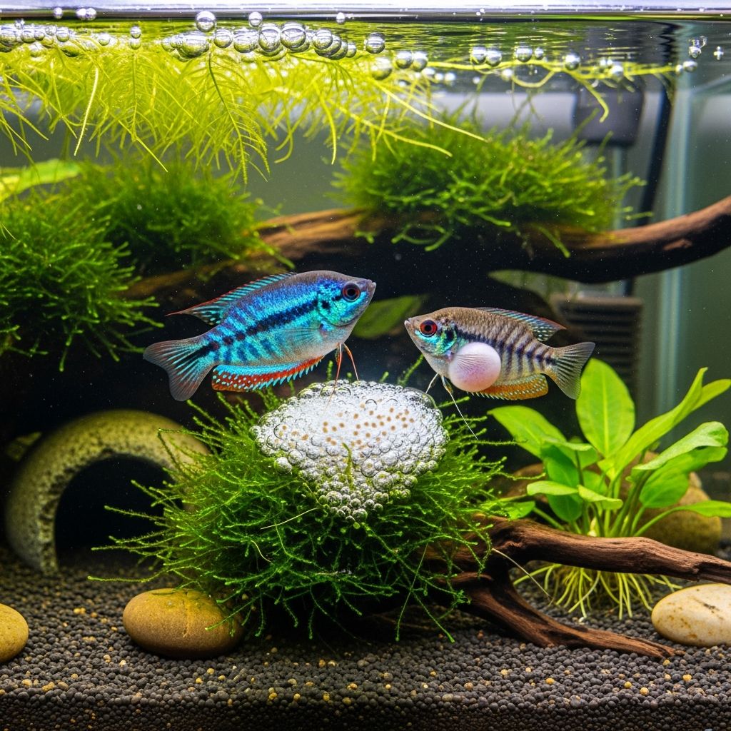 Breeding the Dwarf Gourami: Complete Guide Master dwarf gourami breeding with tank setup, spawning techniques, and fry care.