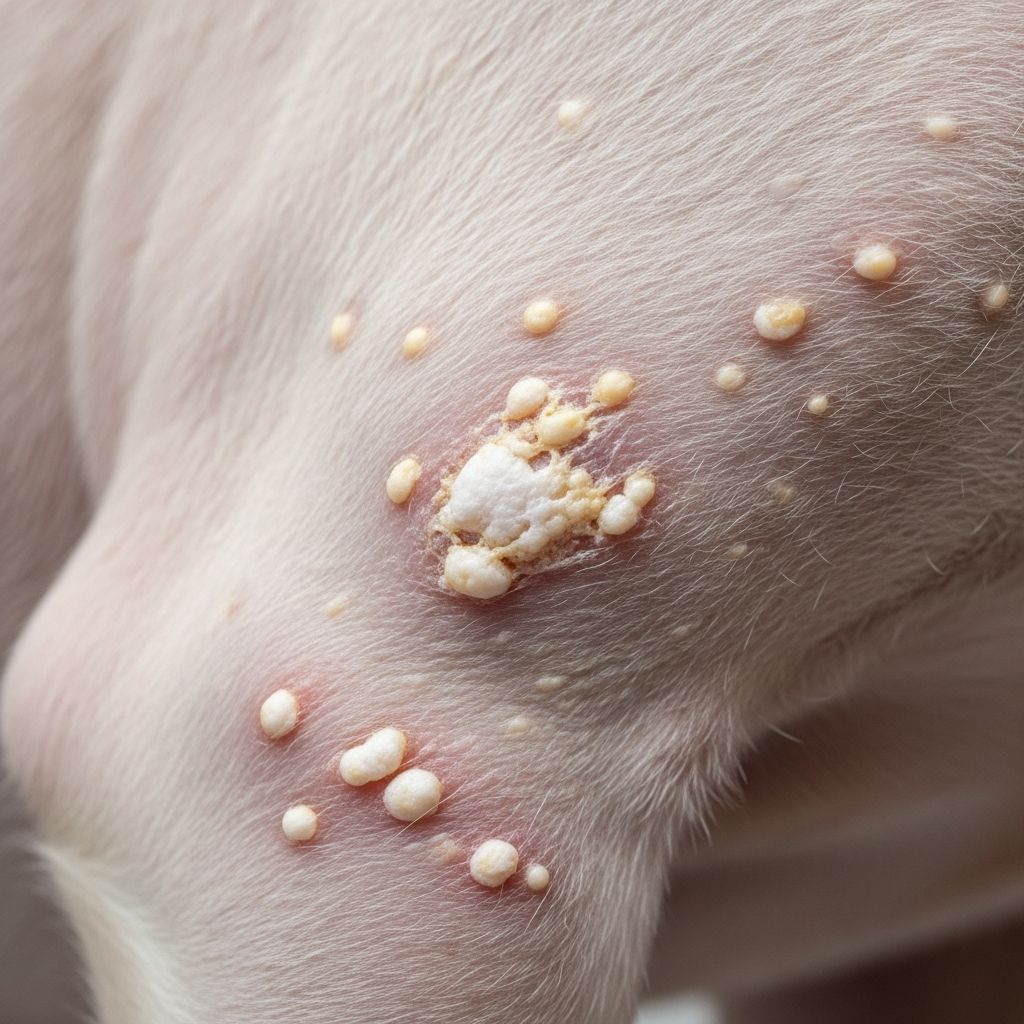 Understanding calcium deposits in the skin of dogs: causes, symptoms, and treatment options.